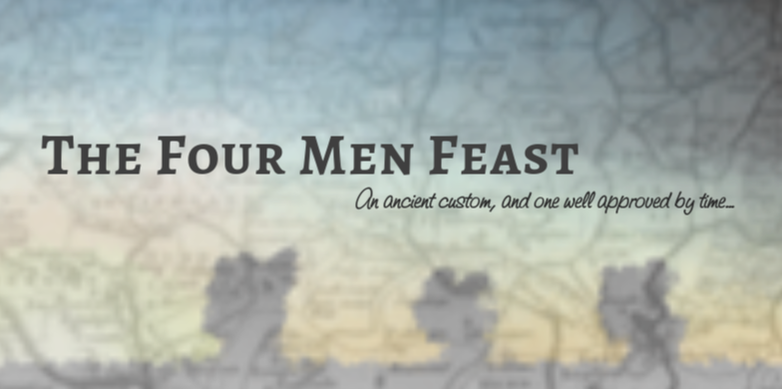 The Four Men Feast
